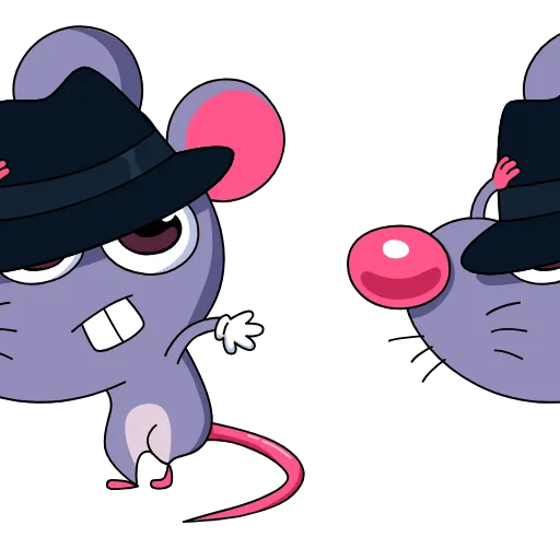 Стикер 14 Small Mouse