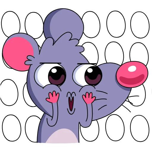 Стикер 11 Small Mouse