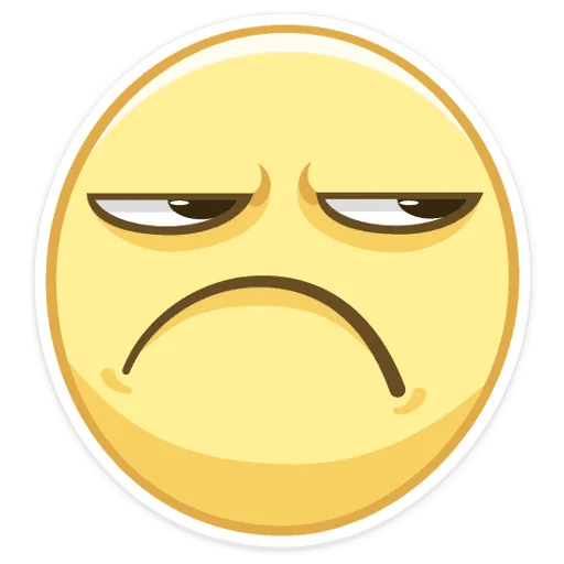 😒 Стикер «Смайлы» для Telegram