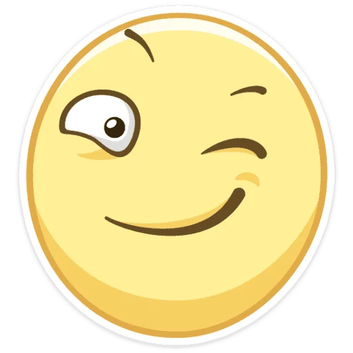 😉 Стикер «Смайлы» для Telegram