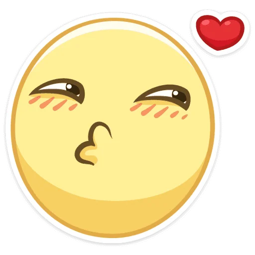 😘 Стикер «Смайлы» для Telegram