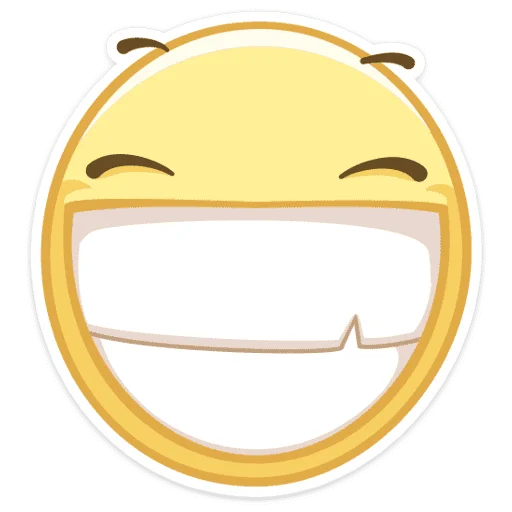 😁 Стикер «Смайлы» для Telegram