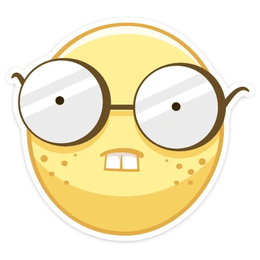🤓 Стикер «Смайлы» для Telegram