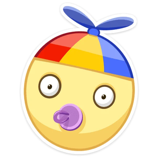 👶 Стикер «Смайлы» для Telegram