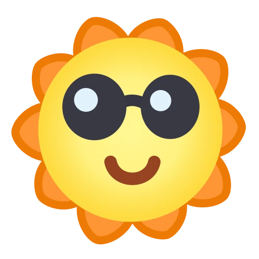 🌞 Стикер «Смайлики ОК» для Telegram