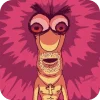 Стикер 17 😀 Набор эмоджи по мульту «Smiling Friends Задорные друзья»