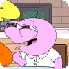 Стикер 54 😀 Набор эмоджи по мульту «Smiling Friends Задорные друзья»