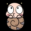 😊 Эмодзи «Улиточка» для Telegram