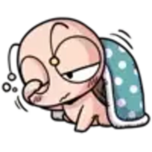 😊 Эмодзи «Улиточка» для Telegram