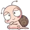 😊 Эмодзи «Улиточка» для Telegram