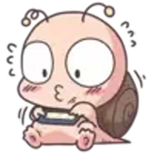 😊 Эмодзи «Улиточка» для Telegram