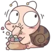 😊 Эмодзи «Улиточка» для Telegram
