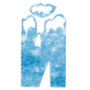 ❄️ Эмодзи «Снежные буквы - новогодние» для Telegram