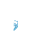 🔹 Эмодзи «Снежные буквы - новогодние» для Telegram