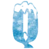 ❄️ Эмодзи «Снежные буквы - новогодние» для Telegram