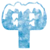 ❄️ Эмодзи «Снежные буквы - новогодние» для Telegram
