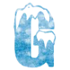 ❄️ Эмодзи «Снежные буквы - новогодние» для Telegram