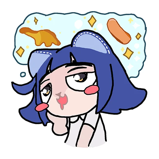 🍖 Стикер «Снежуня» для Telegram