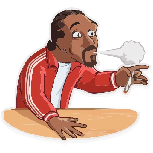 Стикер 25 Snoop Dogg HD