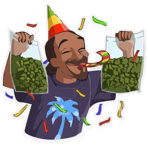Стикер 14 Snoop Dogg HD