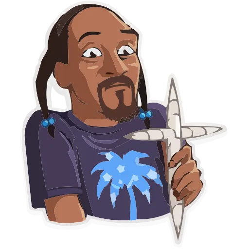 Стикер 4 Snoop Dogg HD