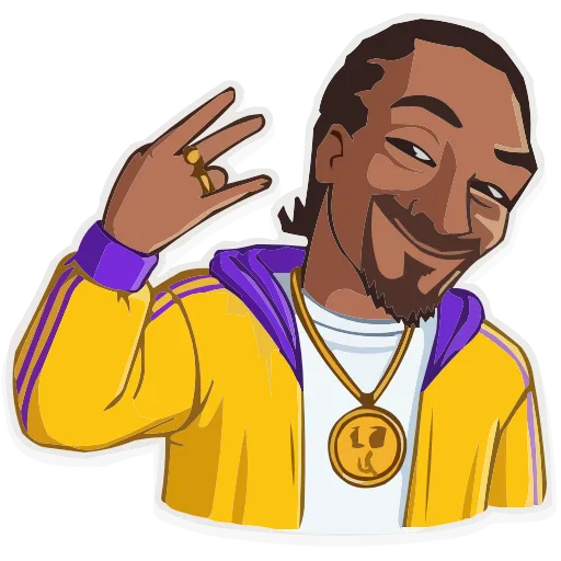 Стикер 11 Snoop Dogg HD