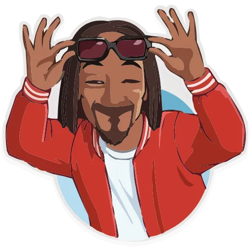 Стикер 6 Snoop Dogg HD