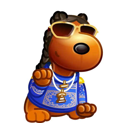 Стикер 50 Snoop Dogg