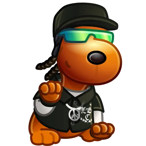Стикер 44 Snoop Dogg