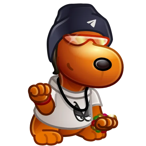 Стикер 34 Snoop Dogg
