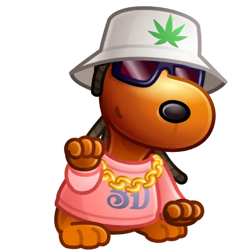 Стикер 49 Snoop Dogg