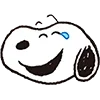 Стикер 59 Snoopy Drawn