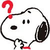 Стикер 61 Snoopy Drawn
