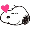 Стикер 46 Snoopy Drawn