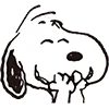 Стикер 60 Snoopy Drawn