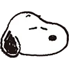 Стикер 43 Snoopy Drawn