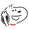 Стикер 7 Snoopy Drawn