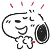 Стикер 11 Snoopy Drawn