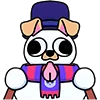😦 Эмодзи «SnowmanTick» для Telegram
