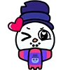 😉 Эмодзи «SnowmanTick» для Telegram