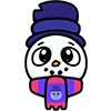 Стикерпак SnowmanTick для Telegram