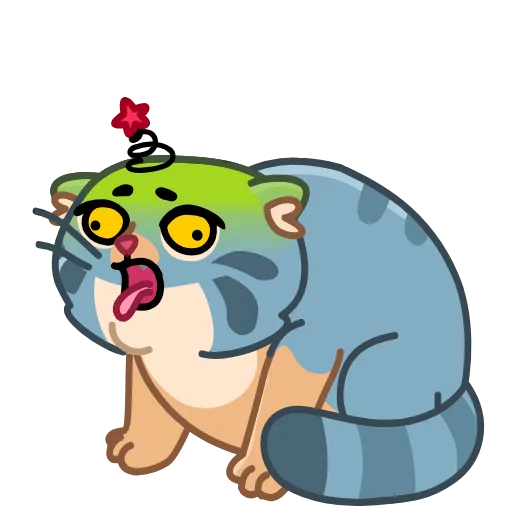 Стикер 15 Snow Manul