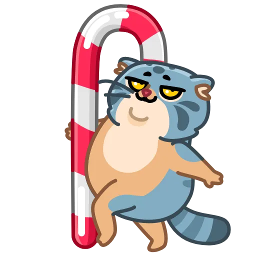 Стикер 10 Snow Manul