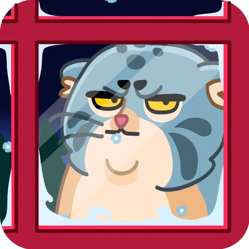 Стикер 18 Snow Manul