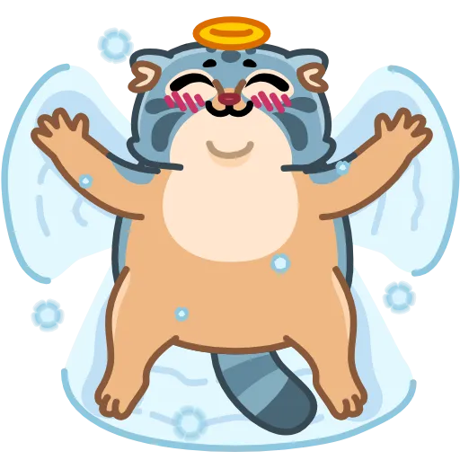 Стикер 11 Snow Manul
