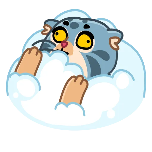 Стикер 16 Snow Manul