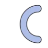 〰️ Эмодзи «Чёрные новогодние буквы» для Telegram