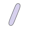 ➖ Эмодзи «Чёрные новогодние буквы» для Telegram