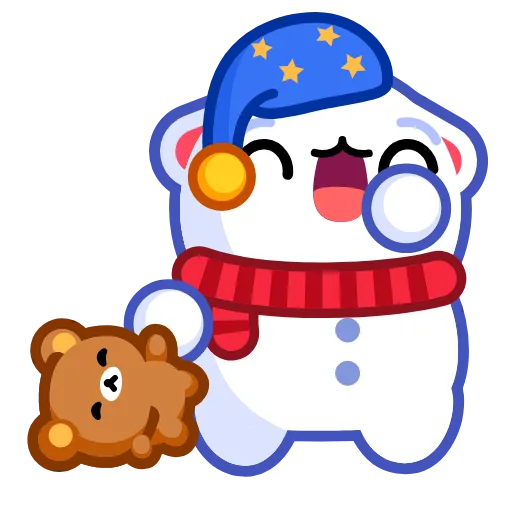 🥱 Эмодзи «Snow Rabbit» для Telegram