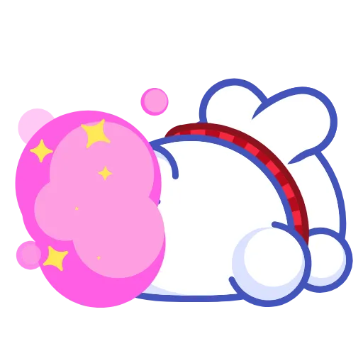 😉 Эмодзи «Snow Rabbit» для Telegram